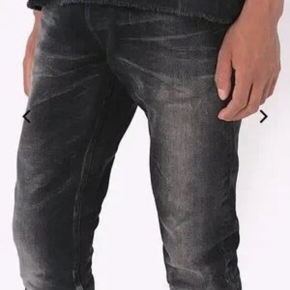 Men's John Elliott Cast 2 Season 10 Antique Daze Black Denim Jeans, NWOT, Raw He - Picture 11 of 14